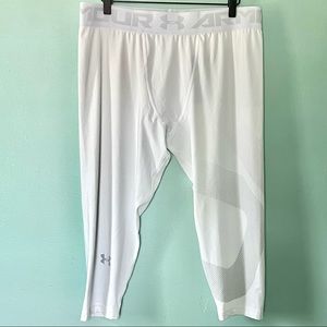 NWT Under Armour HeatGeat Compression 3/4 Length Leggings Size 2XL